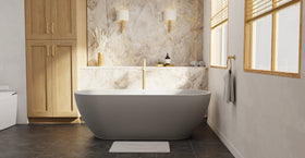 Freestanding Bathtub BW-02-L-GRY