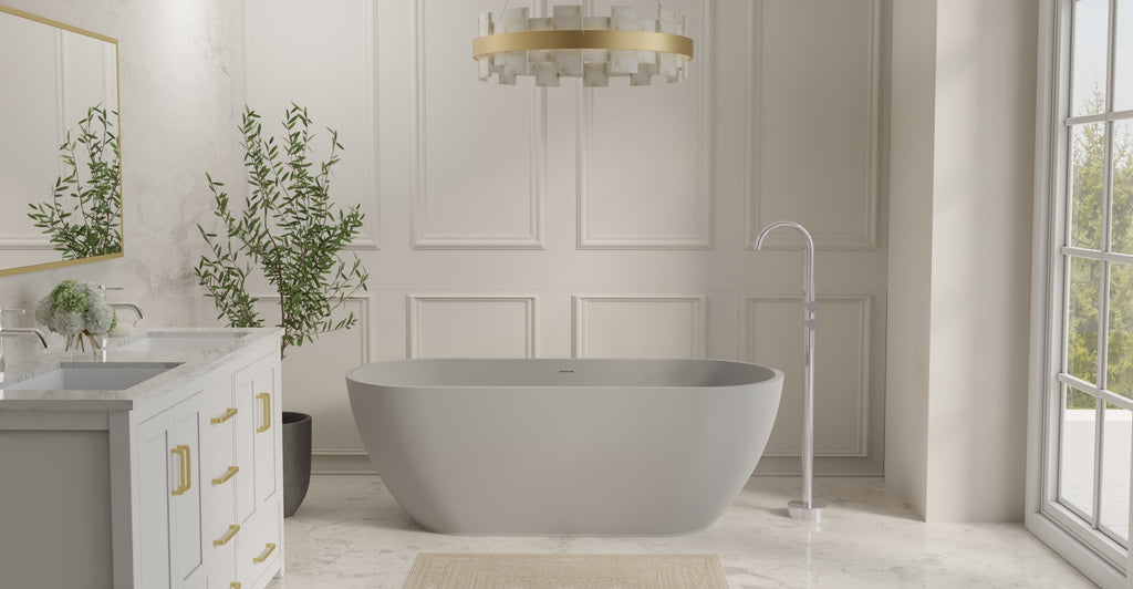 Freestanding Bathtub BW-02-M-GRY