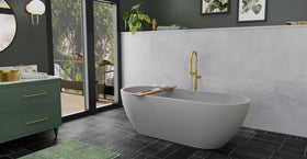 Freestanding Bathtub BW-02-XL-GRY
