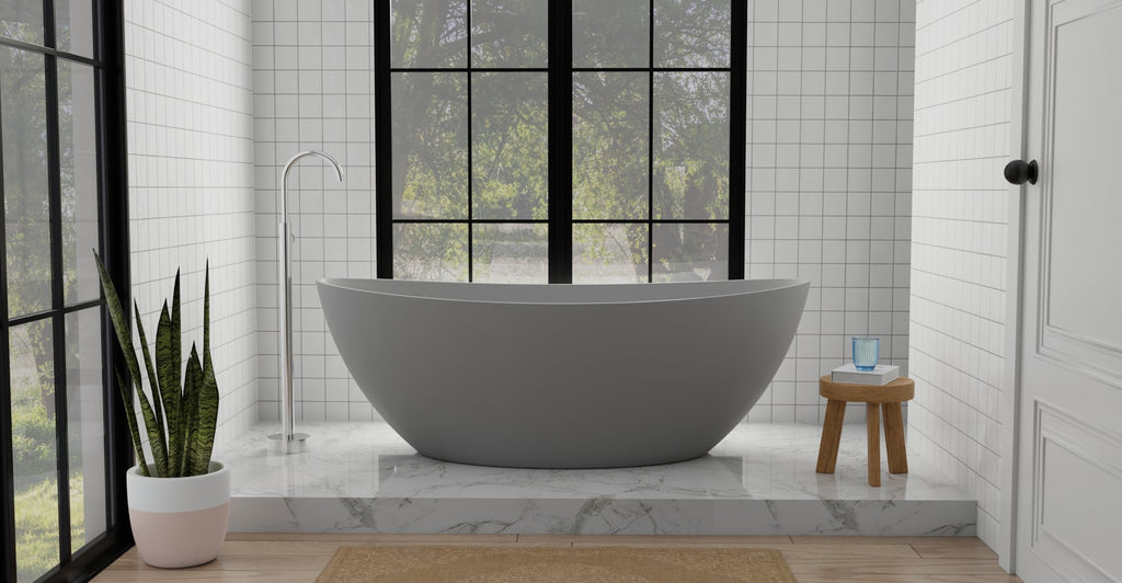 Freestanding Bathtub BW-03-L-GRY