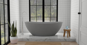 Freestanding Bathtub BW-03-L-GRY