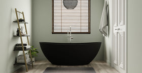 Freestanding Bathtub BW-03-L-BLK