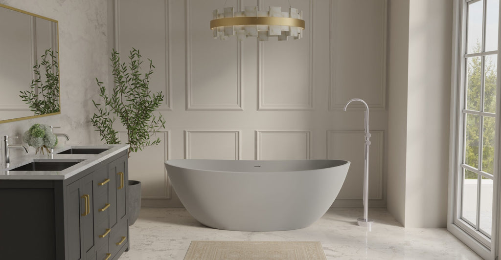 Freestanding Bathtub BW-03-M-GRY