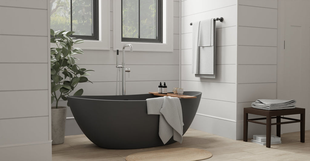 Freestanding Bathtub BW-03-XL-BLK
