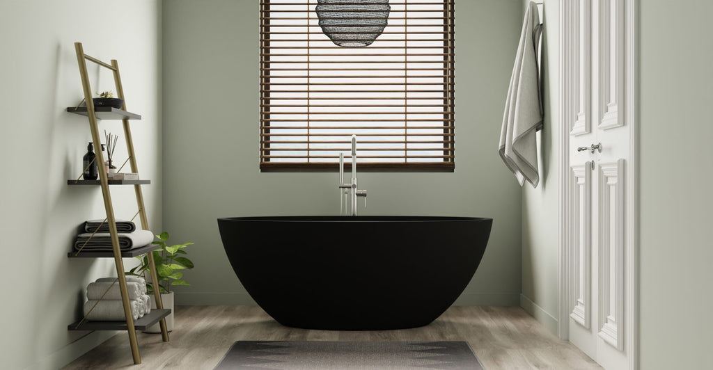 Freestanding Bathtub BW-04-L-BLK