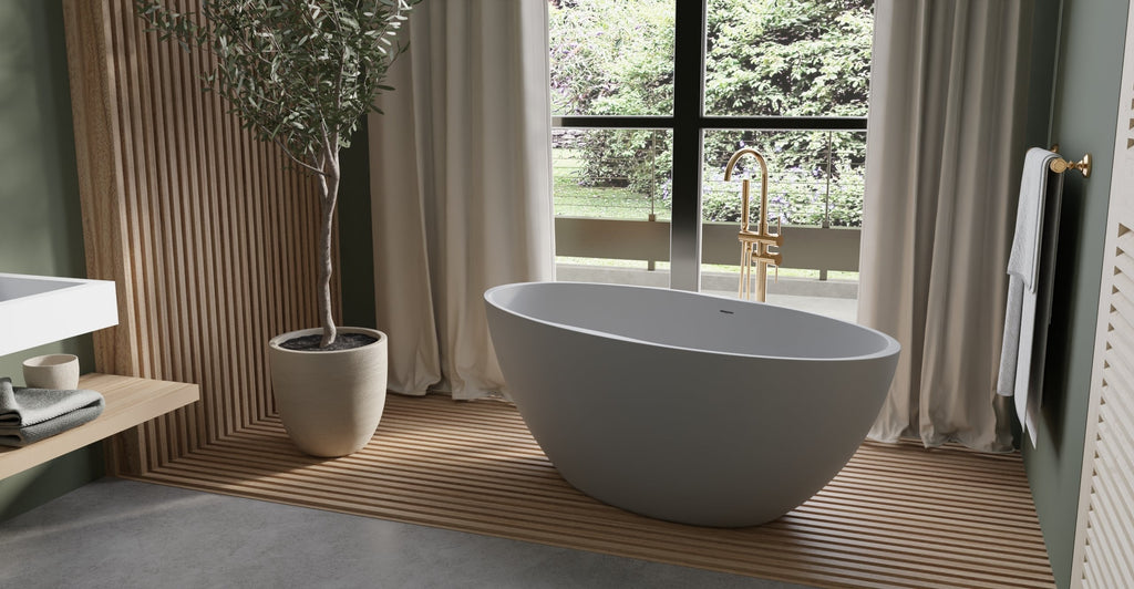 Freestanding Bathtub BW-04-L-GRY