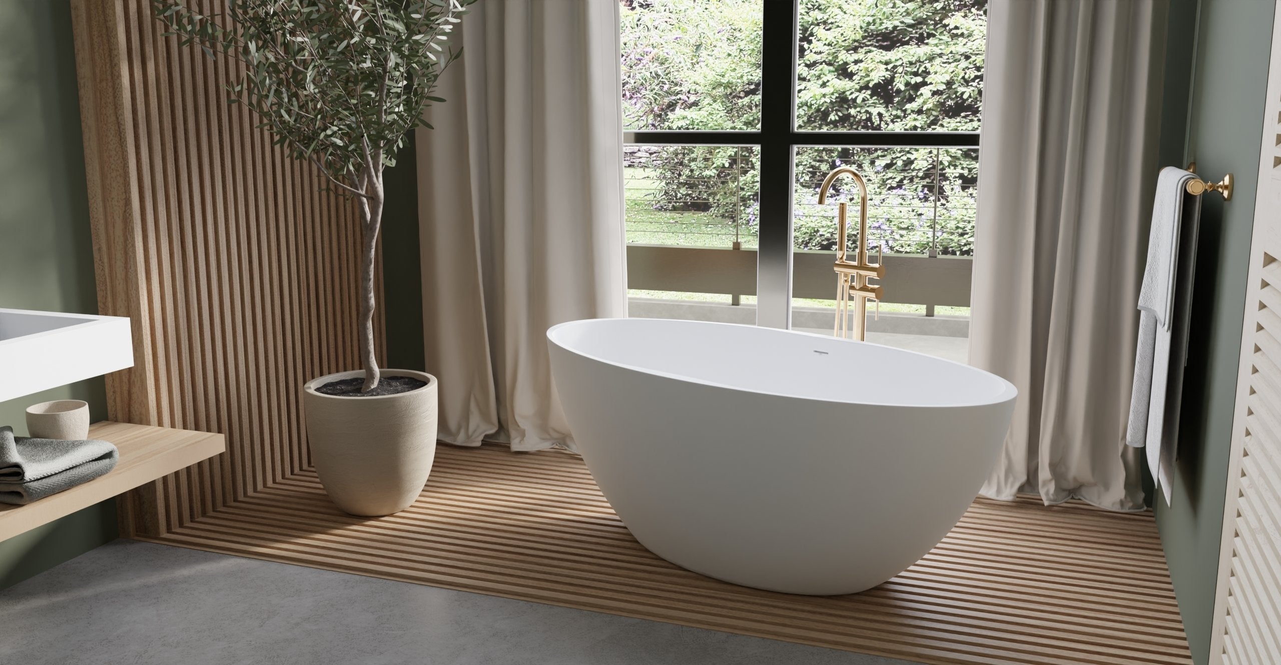 Freestanding Bathtub BW-04-L
