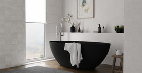 Freestanding Bathtub BW-04-XL-BLK