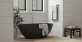 Freestanding Bathtub BW-05-L-BLK
