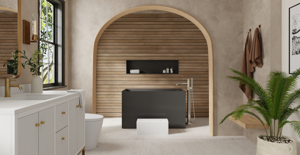 Freestanding Bathtub BW-06-S-BLK