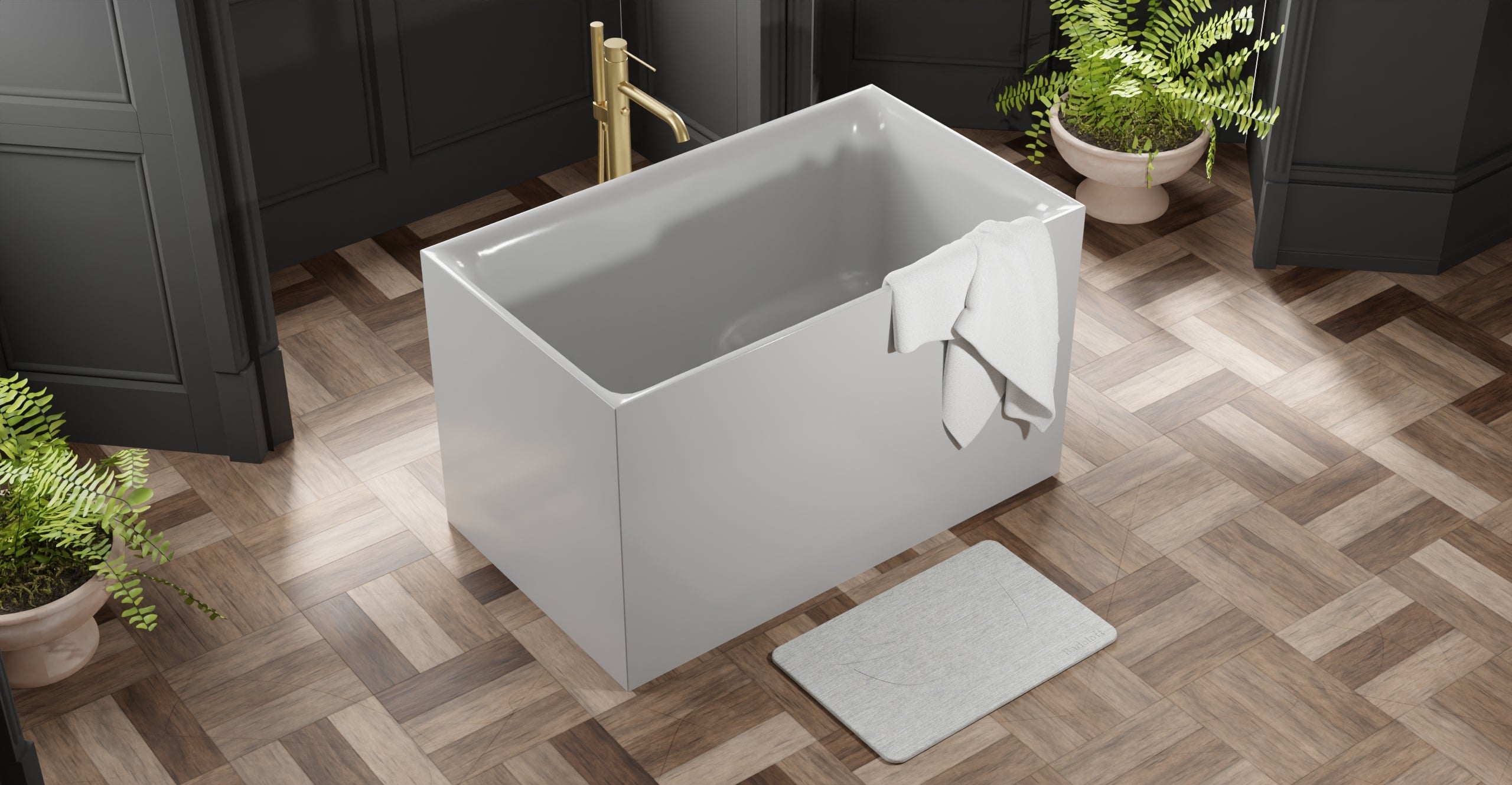 Freestanding Bathtub BW-06-S-GRY