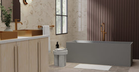 Freestanding Bathtub BW-07-GRY