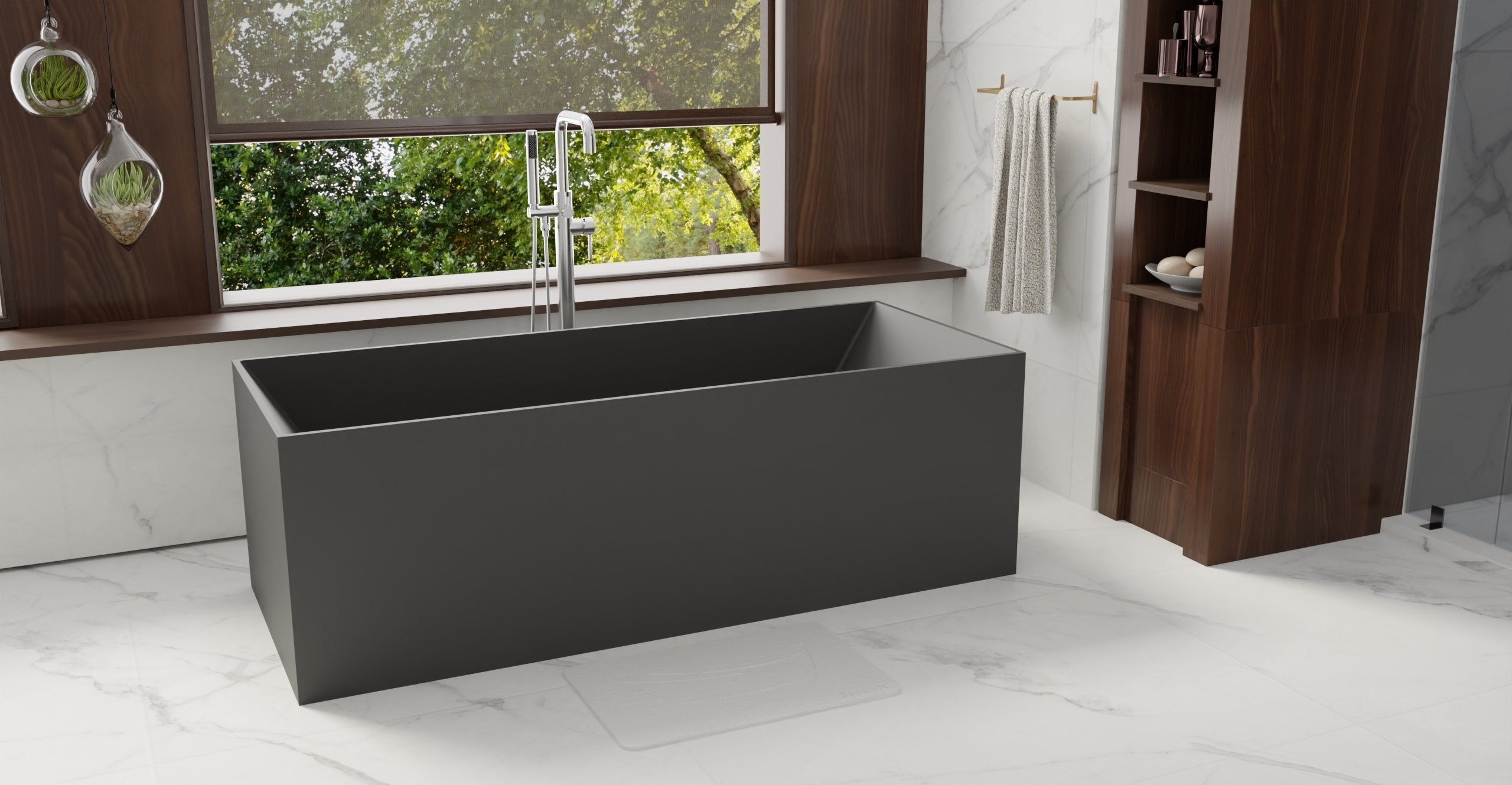 Freestanding Bathtub BW-07-BLK