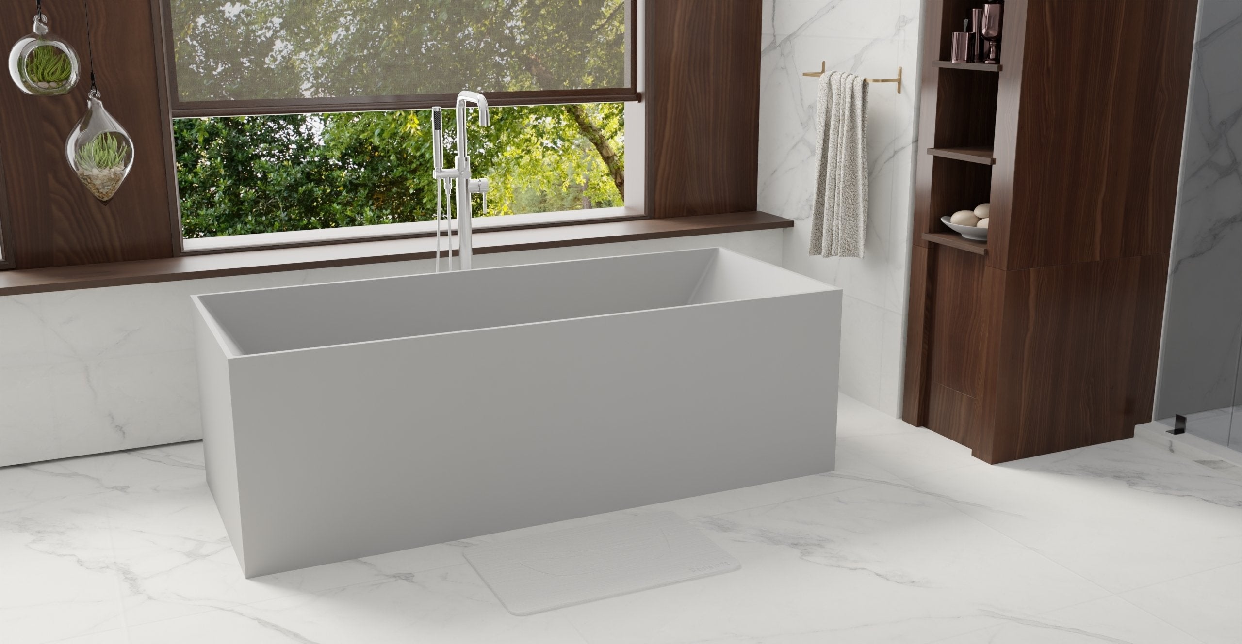 Freestanding Bathtub BW-07-GRY