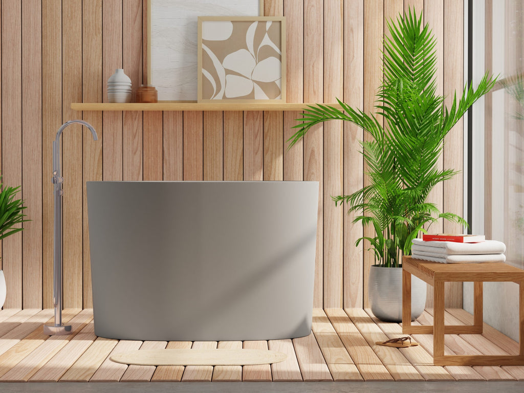 Freestanding Bathtub BW-08-S-GRY
