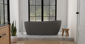Freestanding Bathtub BW-09-GRY