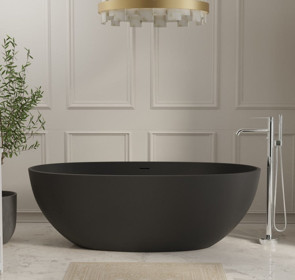 Freestanding Bathtub BW-10-L-BLK
