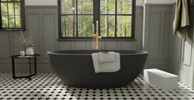 Freestanding Bathtub BW-10-L-BLK