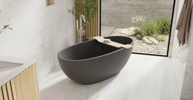 Freestanding Bathtub BW-10-L-BLK