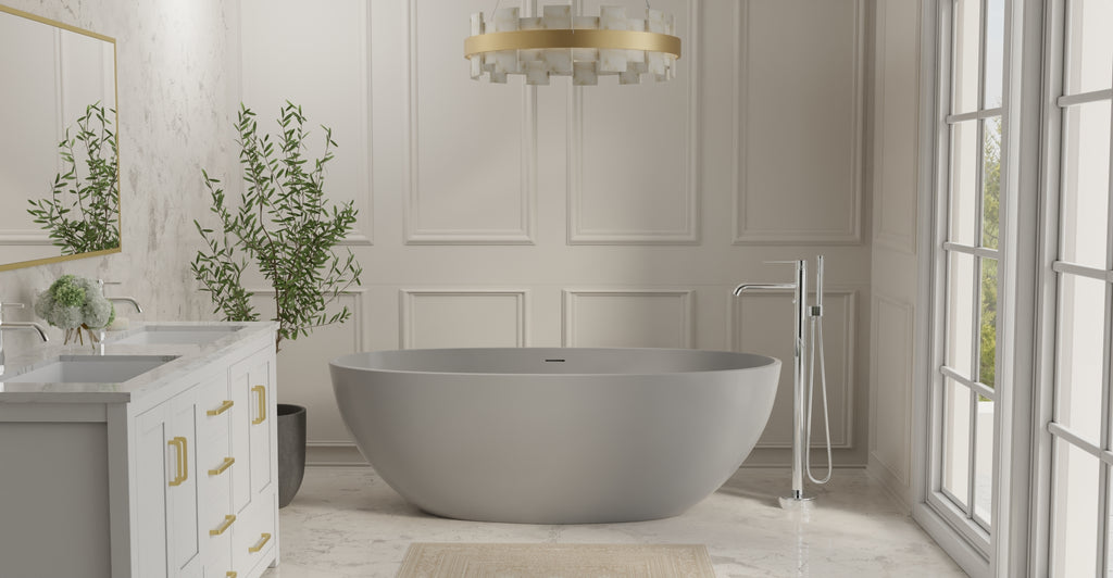 Freestanding Bathtub BW-10-L-GRY