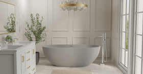 Freestanding Bathtub BW-10-L-GRY