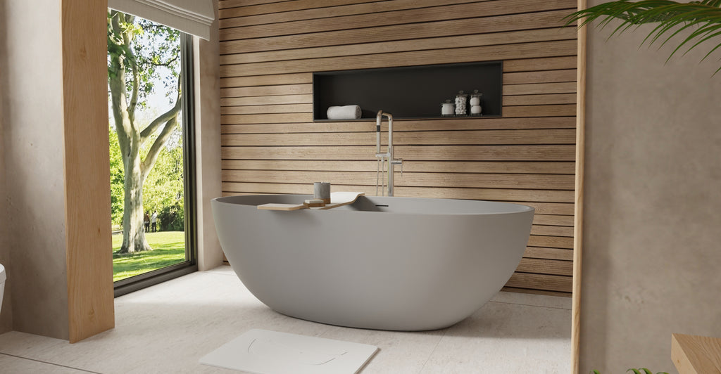 Freestanding Bathtub BW-10-L-GRY