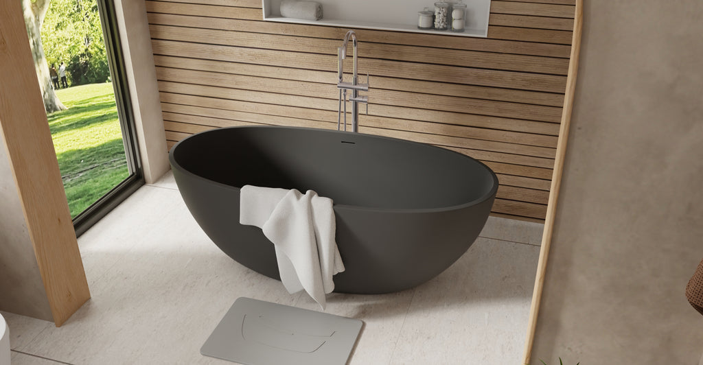 Freestanding Bathtub BW-10-M-BLK