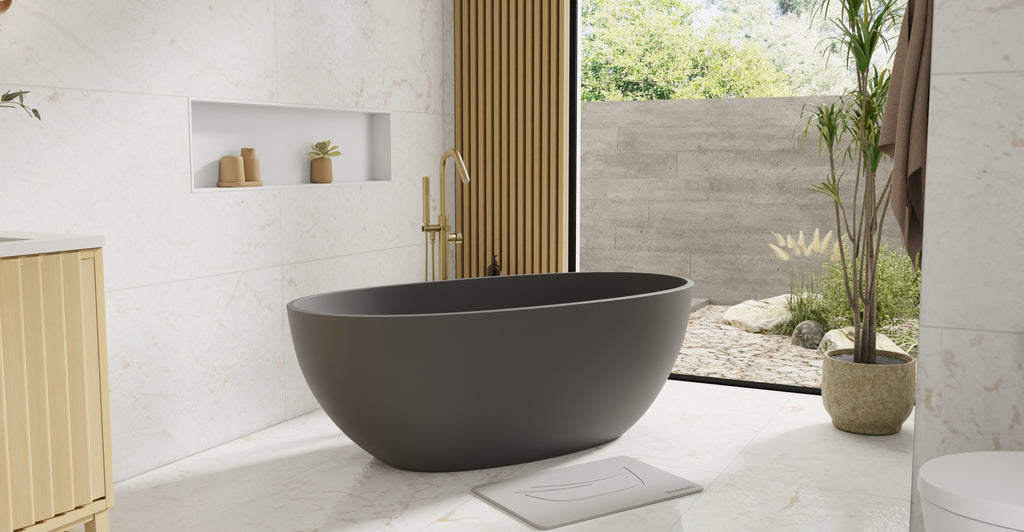 Freestanding Bathtub BW-10-M-BLK