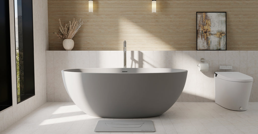 Freestanding Bathtub BW-10-M-GRY
