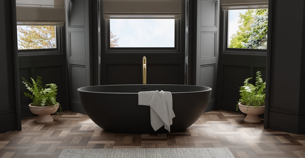 Freestanding Bathtub BW-10-XL-BLK