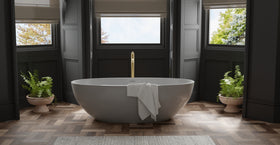 Freestanding Bathtub BW-10-XL-GRY