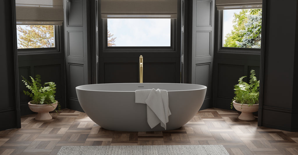Freestanding Bathtub BW-10-XL-GRY