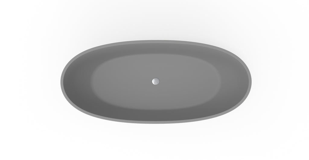 Freestanding Bathtub BW-10-XL-GRY