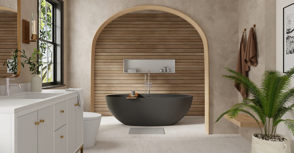 Freestanding Bathtub BW-10-XL-BLK