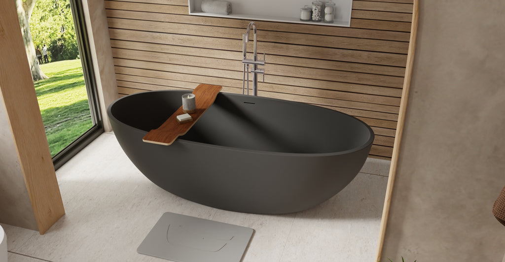 Freestanding Bathtub BW-10-XL-BLK