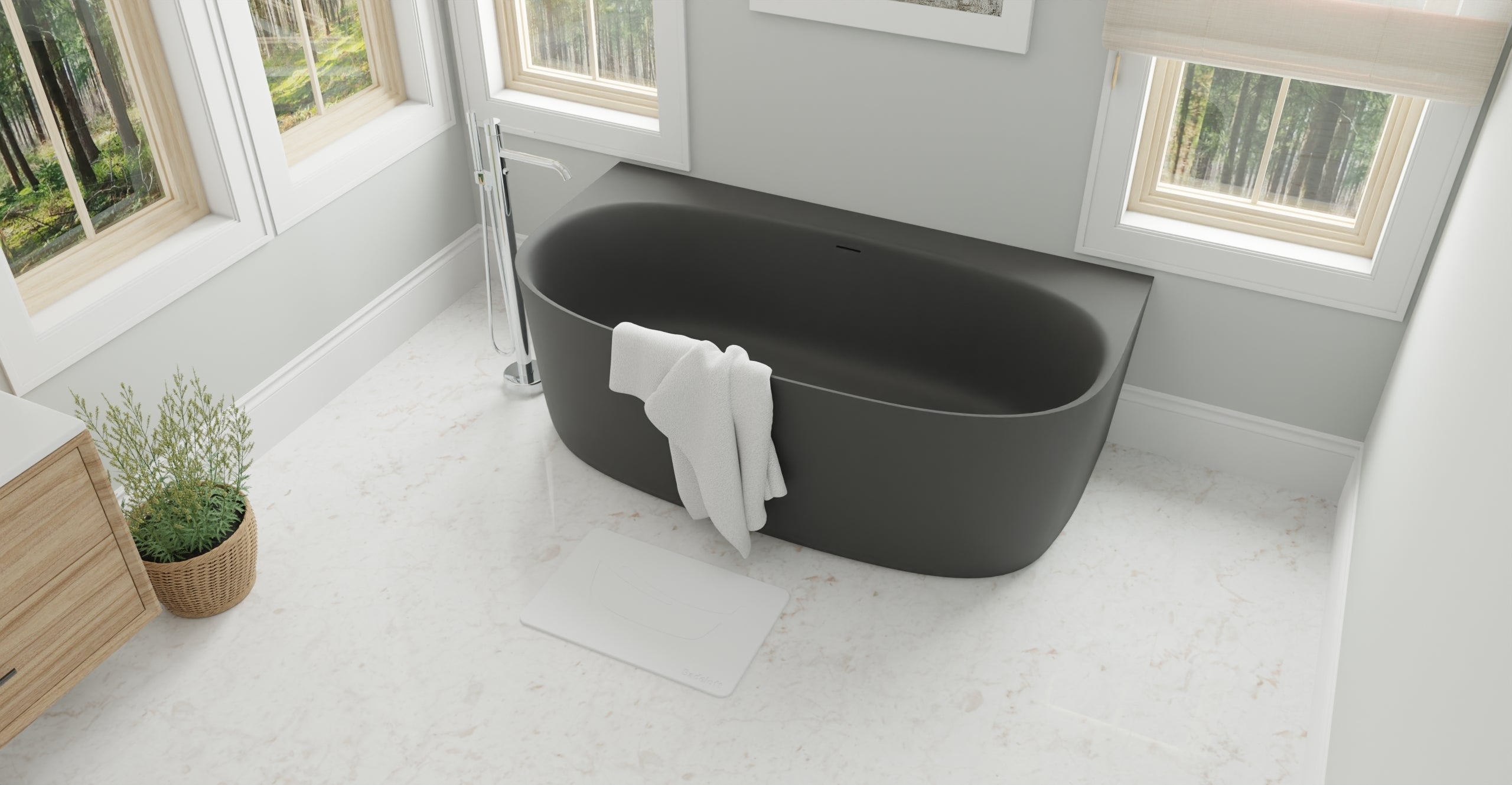 Freestanding Bathtub BW-11-BLK