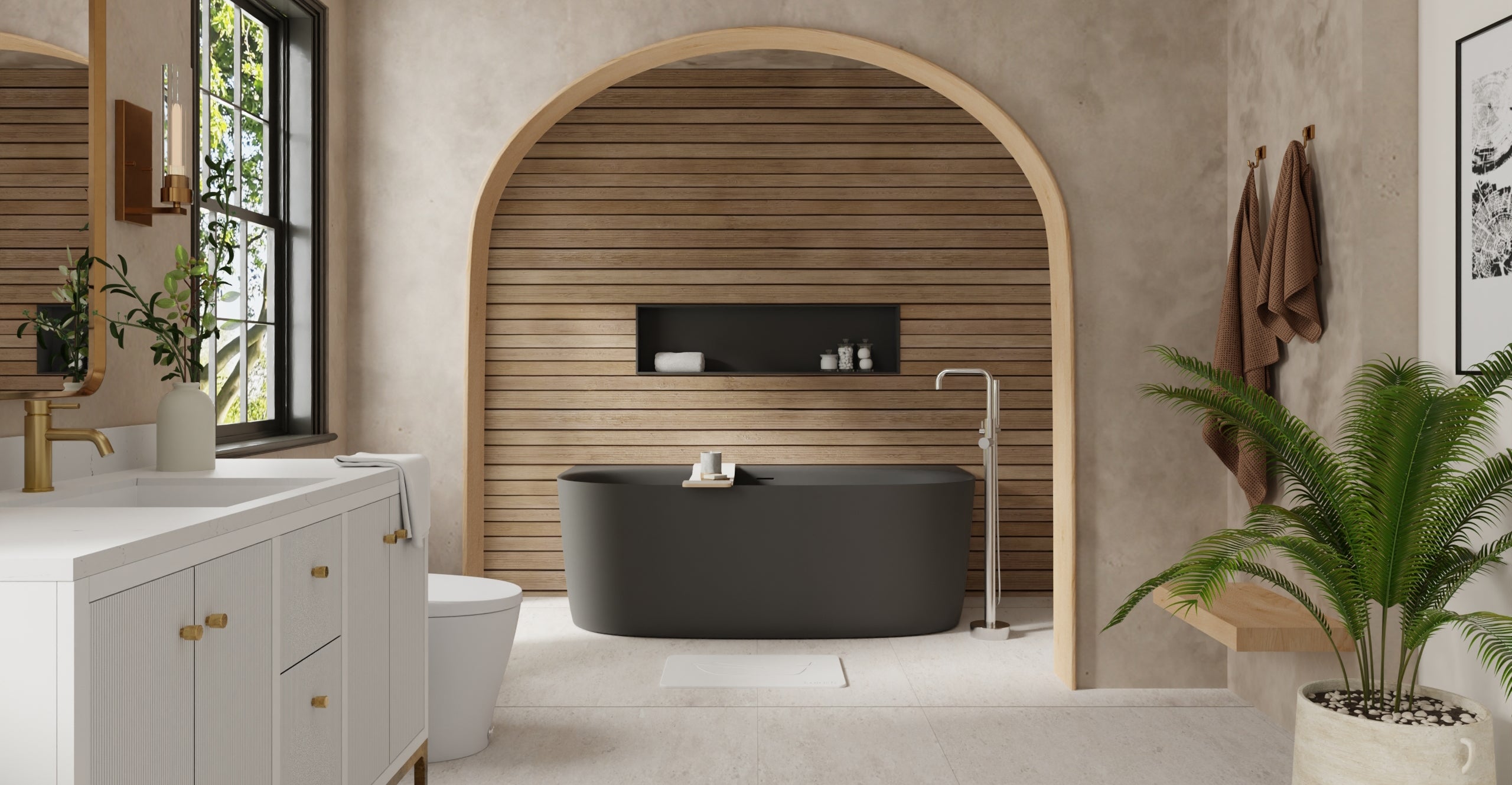 Freestanding Bathtub BW-11-BLK