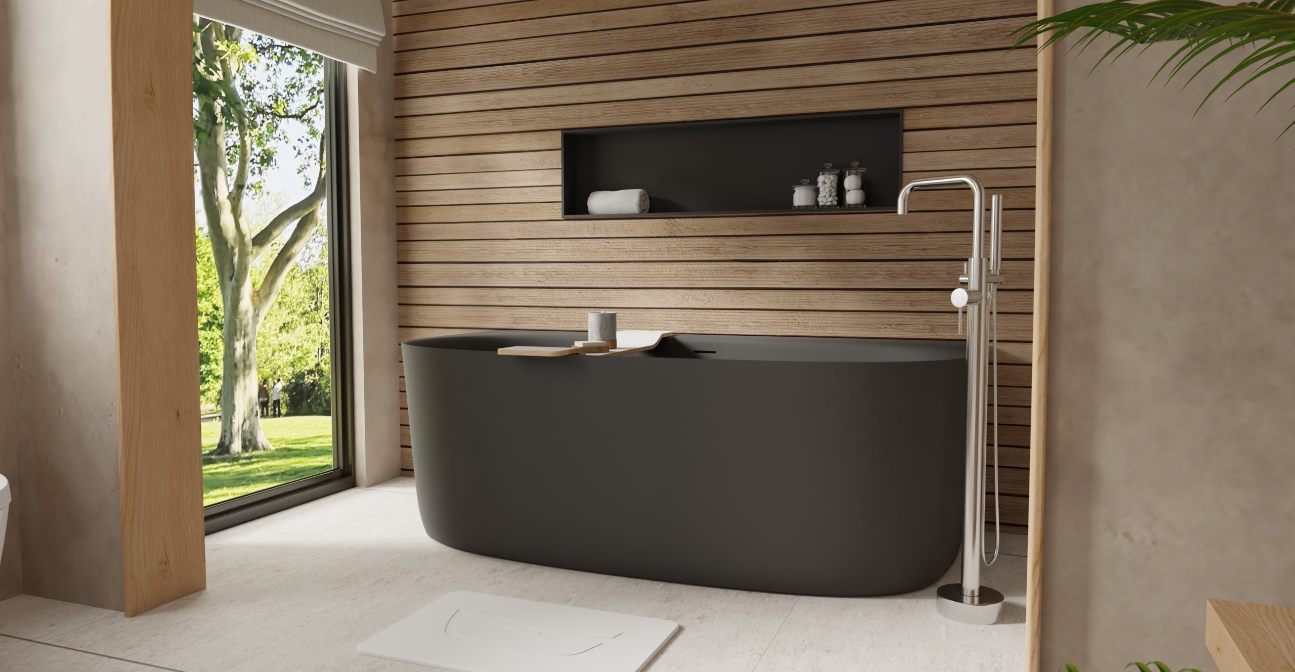Freestanding Bathtub BW-11-BLK