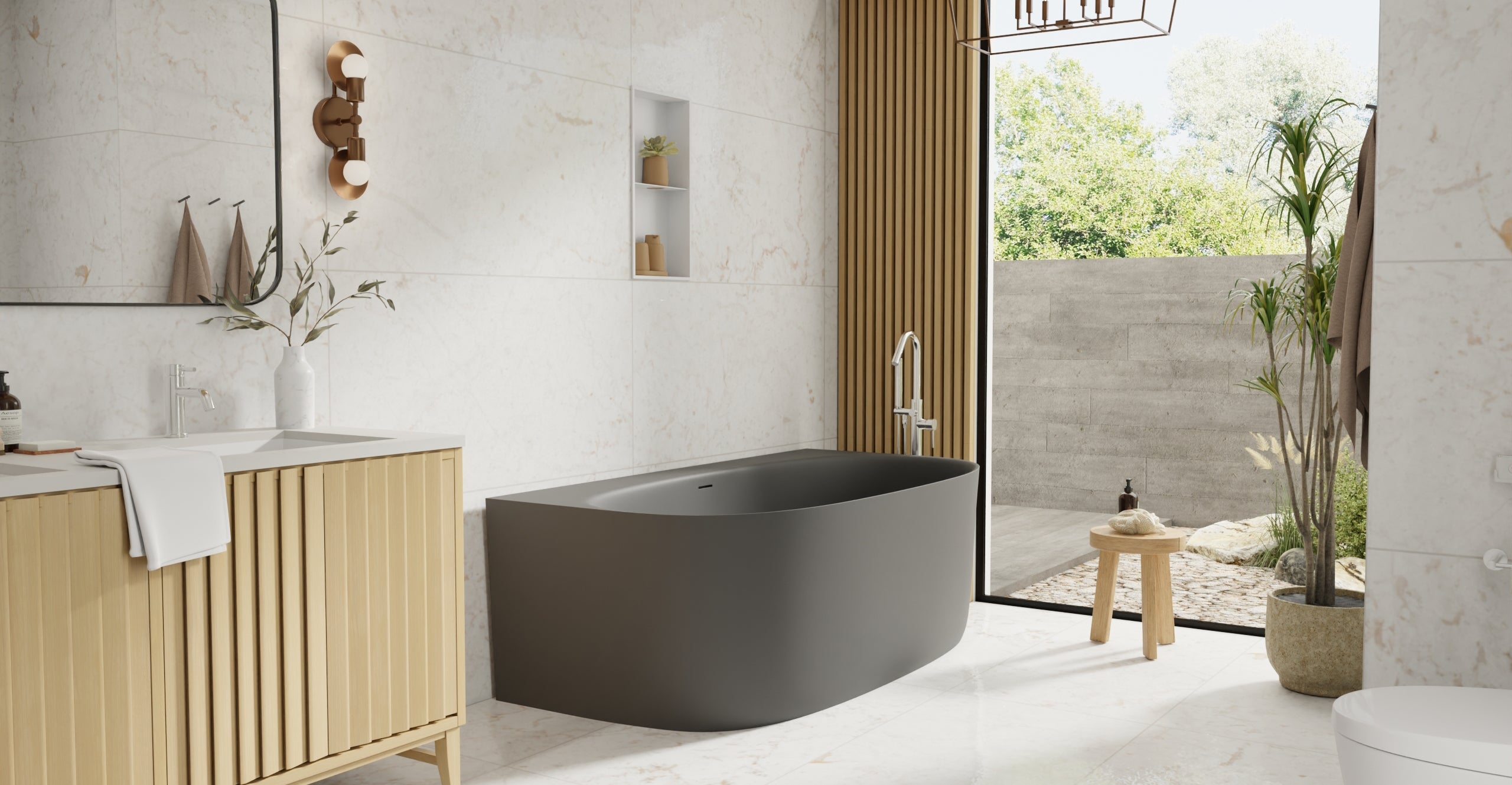 Freestanding Bathtub BW-11-BLK