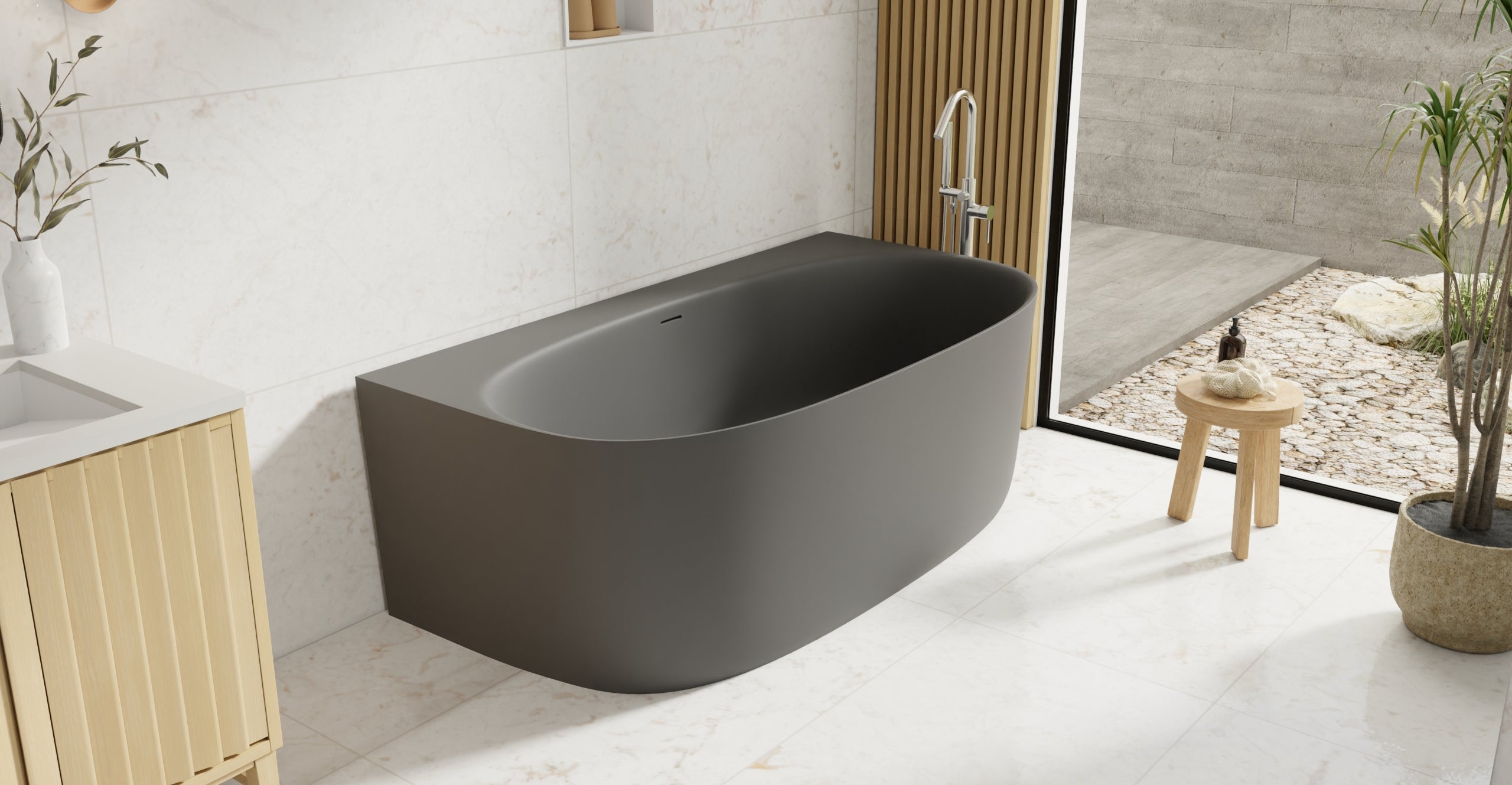 Freestanding Bathtub BW-11-BLK