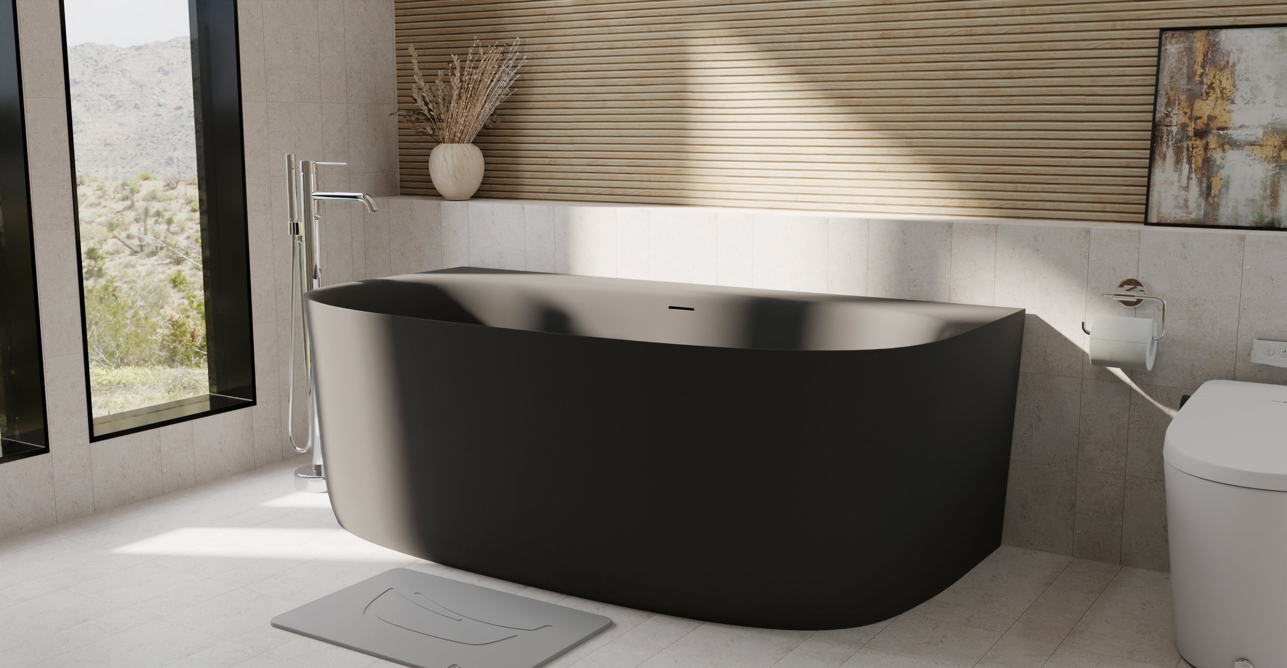 Freestanding Bathtub BW-11-BLK
