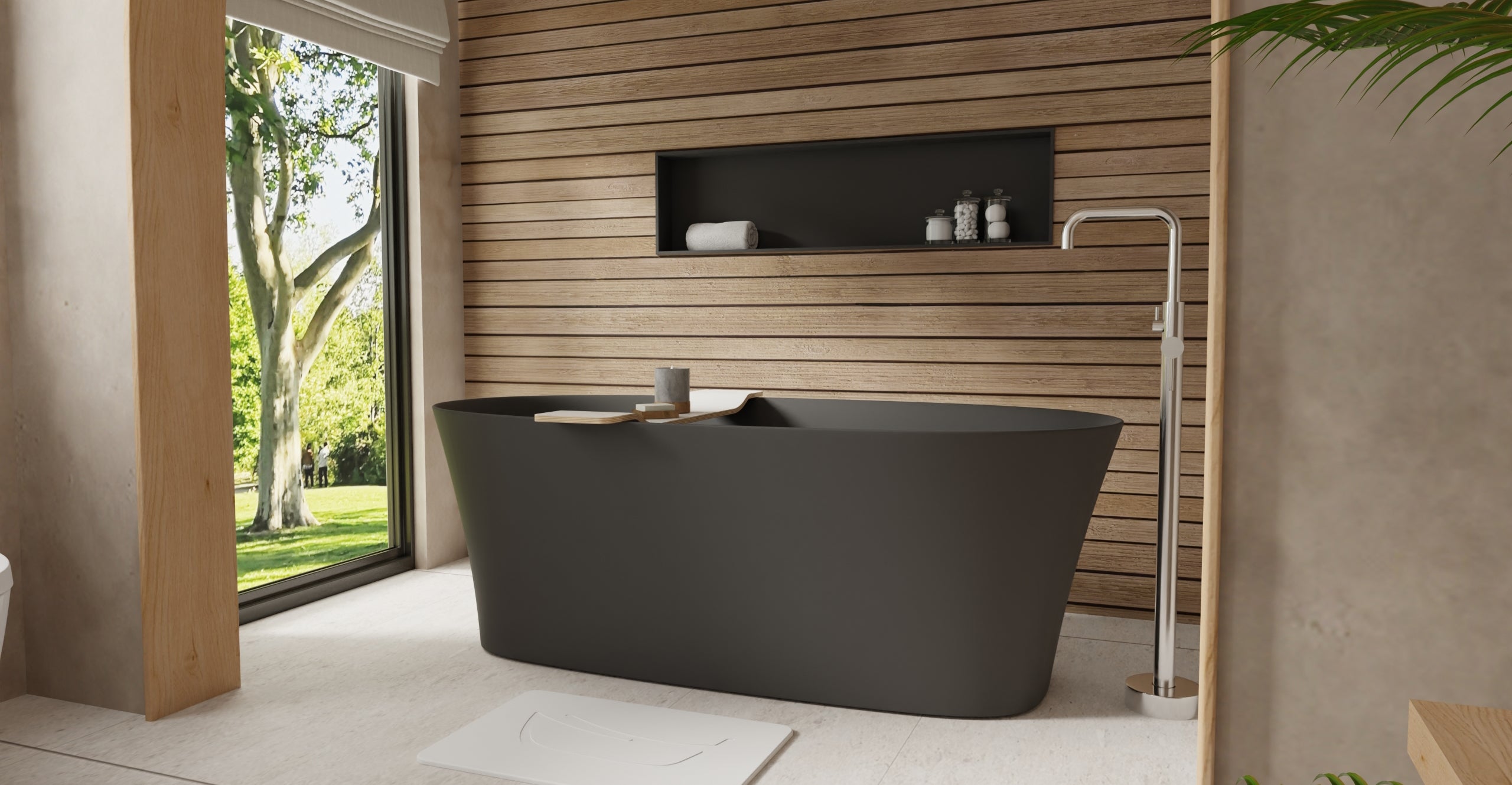 Freestanding Bathtub BW-12-BLK