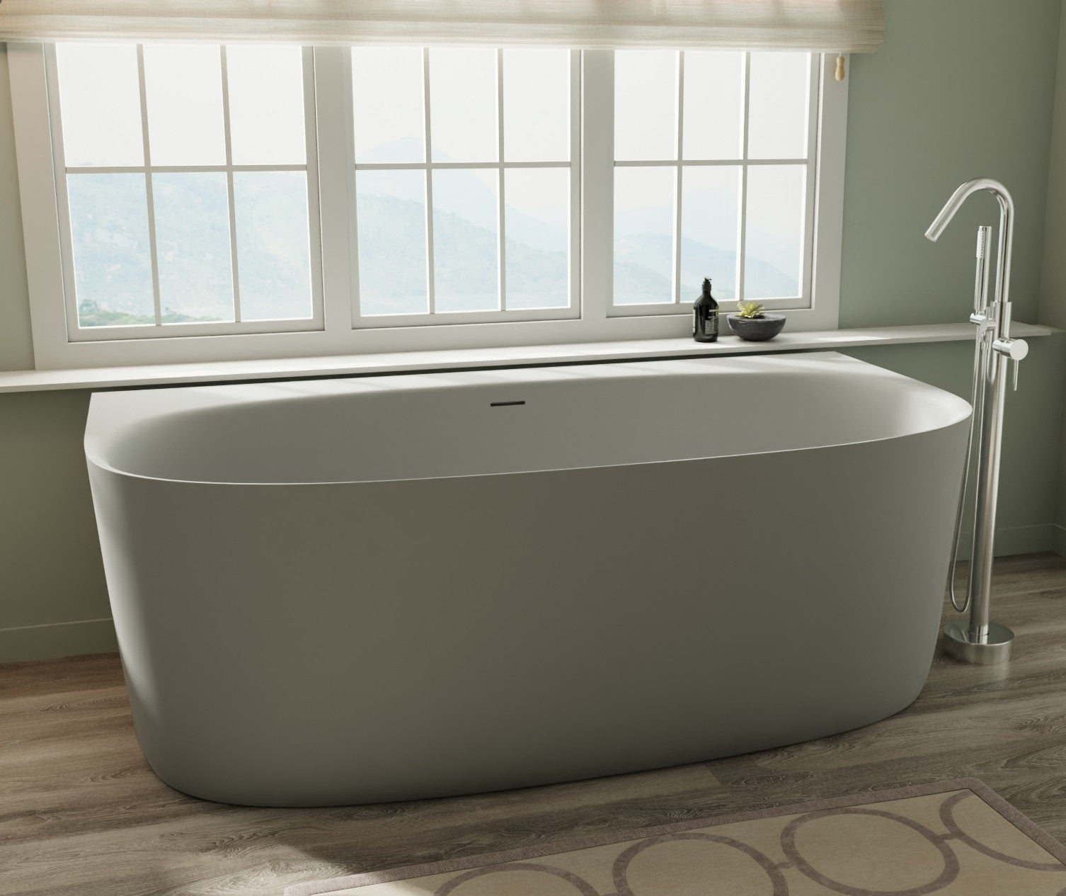 Freestanding Bathtub BW-11-GRY