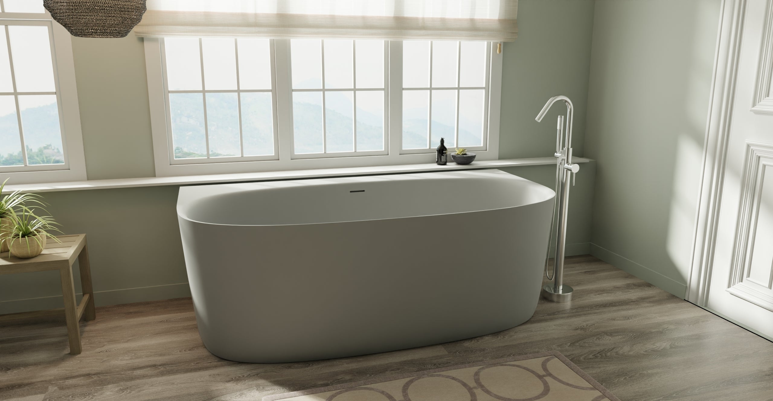 Freestanding Bathtub BW-11-GRY