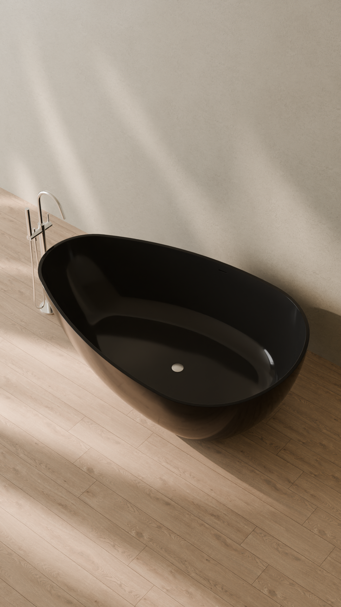 Badeloft details portrait 2026 | BW-01-XXL | Black | Bathtub_Glossy_Black__Camera_Angle_2.png