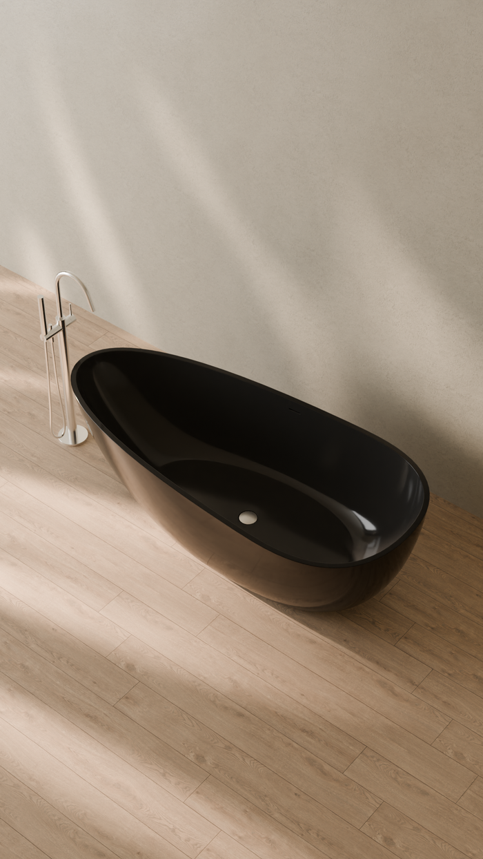 Badeloft details portrait 2026 | BW-01-XL | Black | Bathtub_Glossy_Black__Camera_Angle_2.png