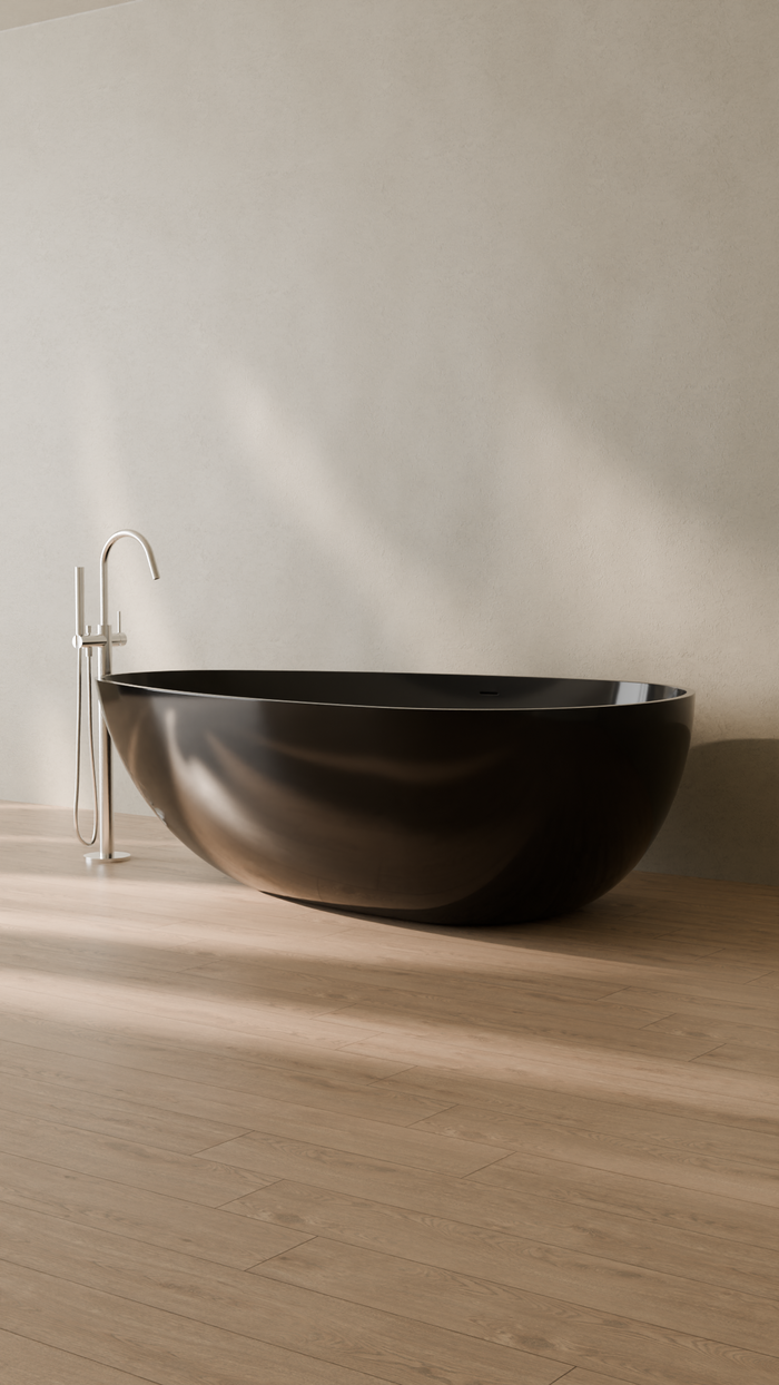 Badeloft details portrait 2026 | BW-01-XXL | Black | Bathtub_Glossy_Black__Camera_Angle_3.png