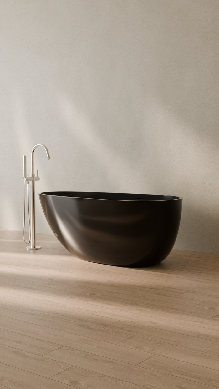Badeloft details portrait 2026 | BW-01-S | Black | Bathtub_Glossy_Black__Camera_Angle_3.png