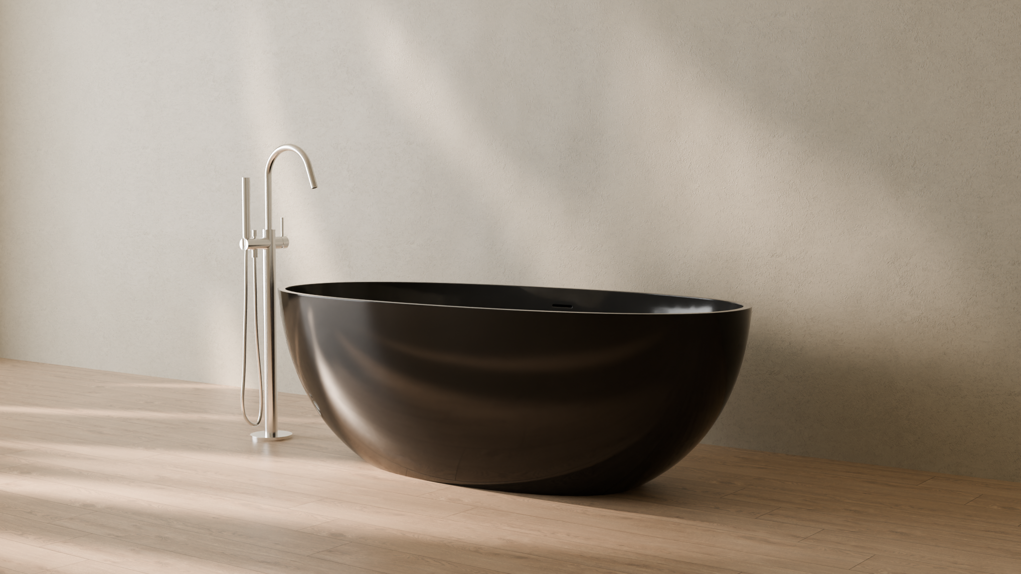Badeloft render 2026 | BW-10-L | Black | Bathtub_Glossy_Black__Camera_Angle_3.png