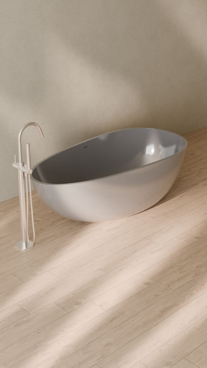 Badeloft details portrait 2026 | BW-01-L | Grey | Bathtub_Glossy_Grey__Camera_Angle_4.png